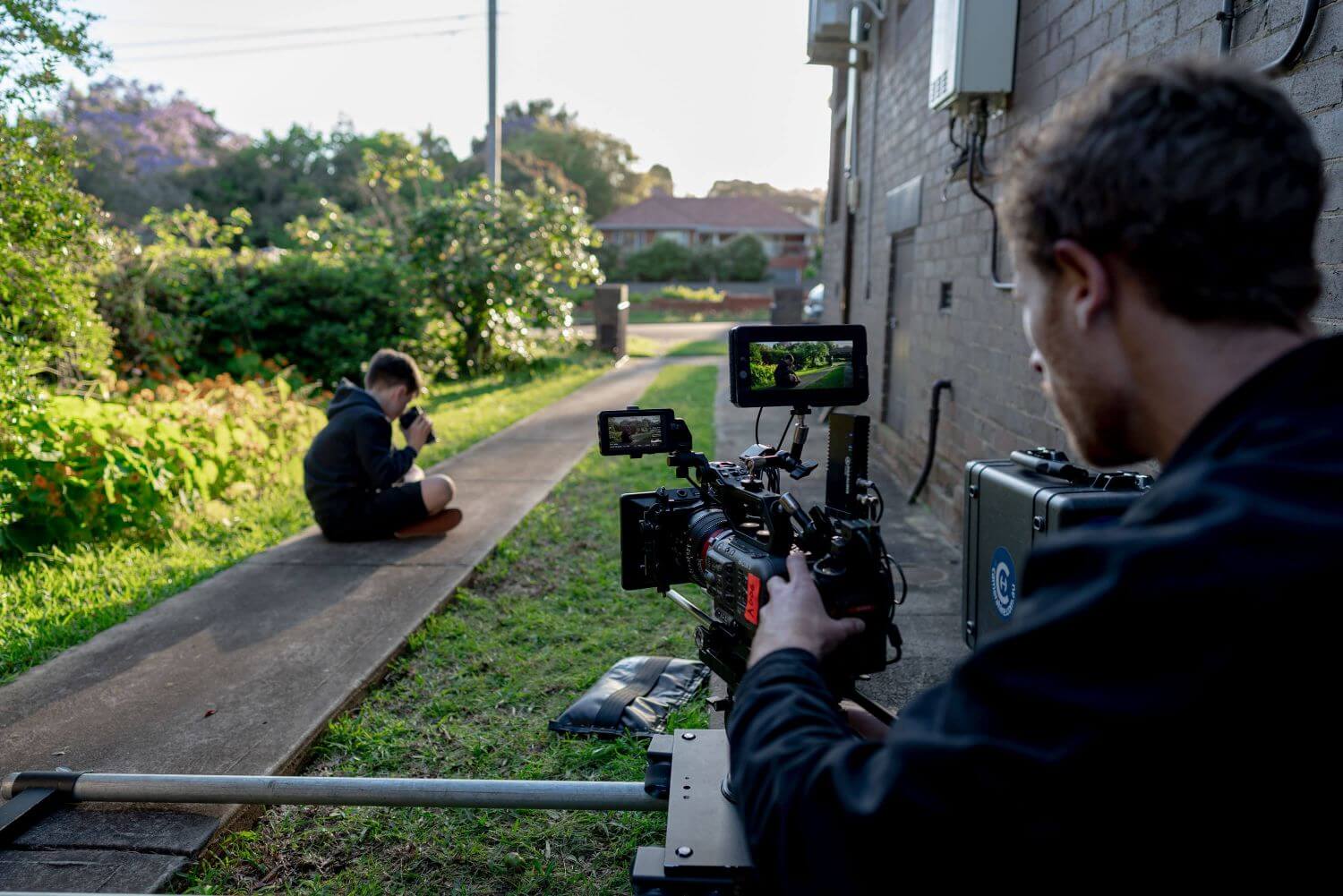 Redscope Behind the scenes photo