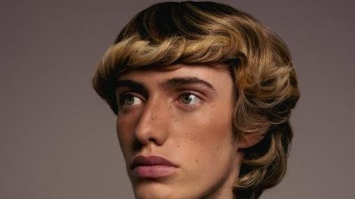 Industry NZ Men's Hair Fashion category winner 2024, model Otto Wiig