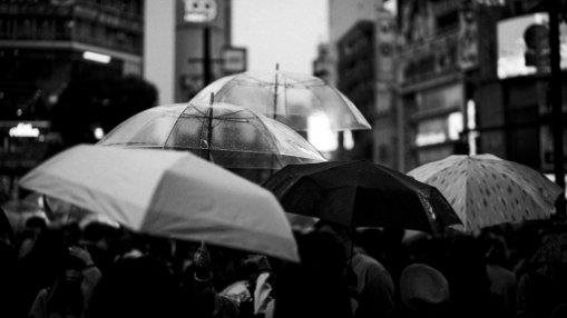 Raining in Tokyo
