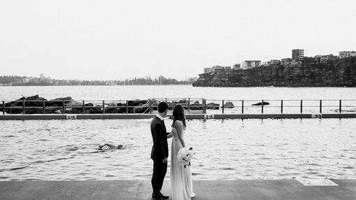 Sydney Ice bath Wedding