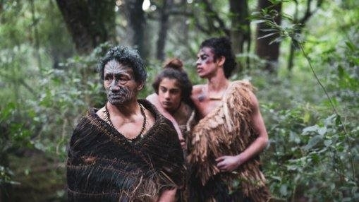 A still from the set of The Untold Tales of Tūteremoana