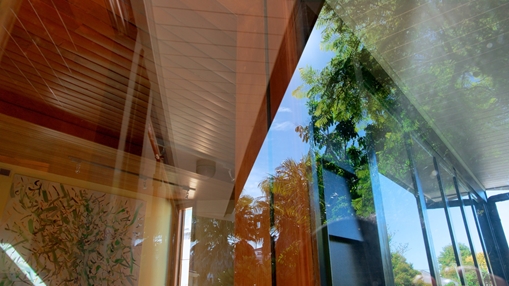 Reflections in Auckland villa, Auckland, New Zealand 