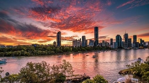 Kangaroo Point Cliffs Brisbane Queensland